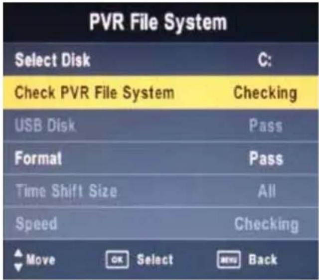 AIRIS MW19LA - Check PVR File System (Comprobar Sistema de Archivos PVR) - 1