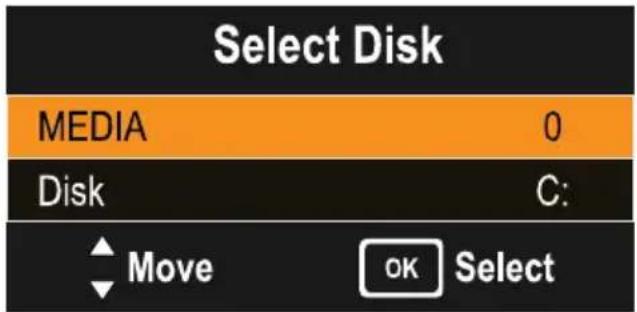 AIRIS MW19LA - Select Disk (Seleccionar disco) - 1