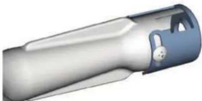 Mabe HM6035EWI - Ajuste del obturador de aire del quemador del horno para unidades a gas - 1