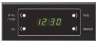 minutes / min (●) 12:30 hours (●) minutes