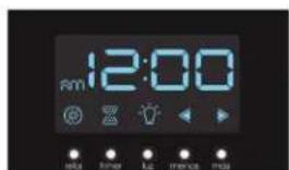 12:00 time bullet timer lag minutes info