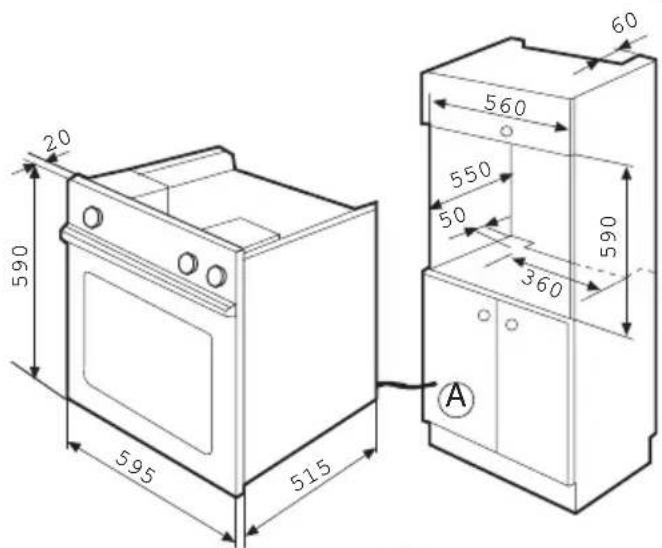 EDESA HC130LM - HORNO SIN MANDOS PARA PLACA DE COCCION - 1