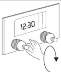 EDESA HC130LM - AJUSTE DE RELOJ - 1