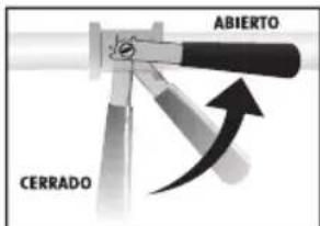 Haceb Assento V 76 GAS GRT PL - Cómo encender las fuentes de calor de mesa - 2