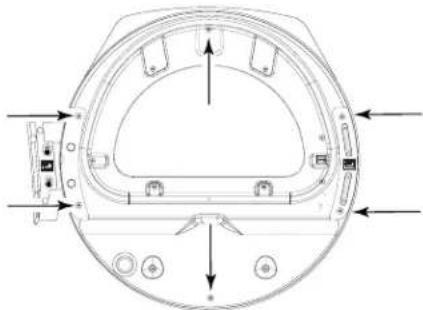 WHIRLPOOL 7MWGD8500EC - Cómo quitar el ensamblaje de la puerta - 2