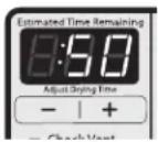 WHIRLPOOL 7MWGD95HEDU - Ajuste de tiempo de secado en los Timed Cycles (ciclos programados) - 1