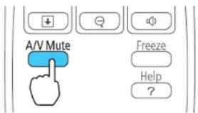 A/V Mute Freeze Help ?