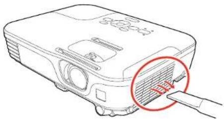 EPSON PowerLite W11+ - Limpezadofiltrodearedoexaustor - 1