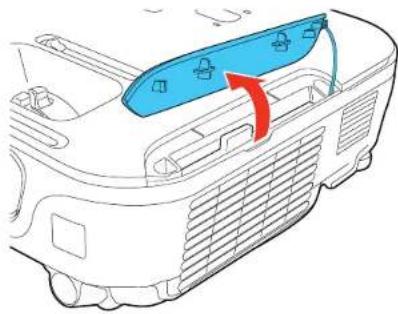 EPSON PowerLite W11+ - Substituição odofiltro de ar - 1