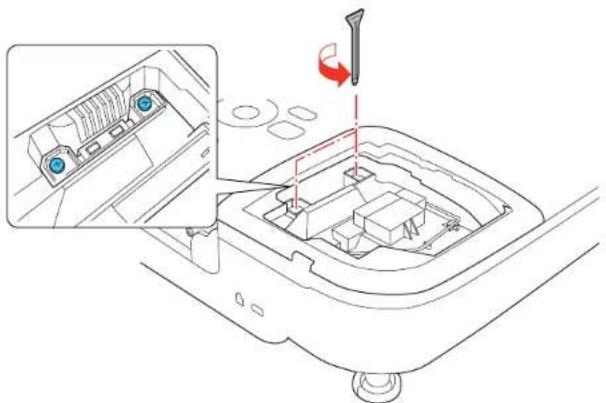 EPSON PowerLite W11+ - Substituiçãoodalâmpada - 3