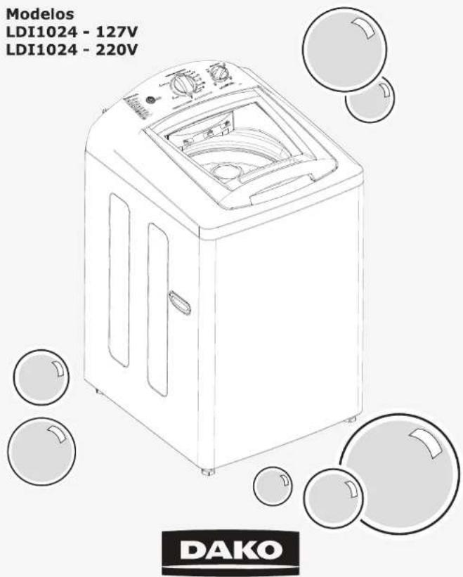 Dako LDI1024 Economaxi - Lavadora de Roupas Automática - 1