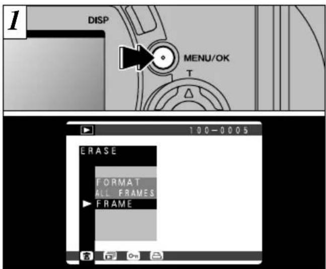 FUJIFILM FinePix 6900 Zoom - AJUSTE Y ELIMINACIÓN DE LA PROTECCIÓN DE UN SOLO FOTOGRAMA - 1