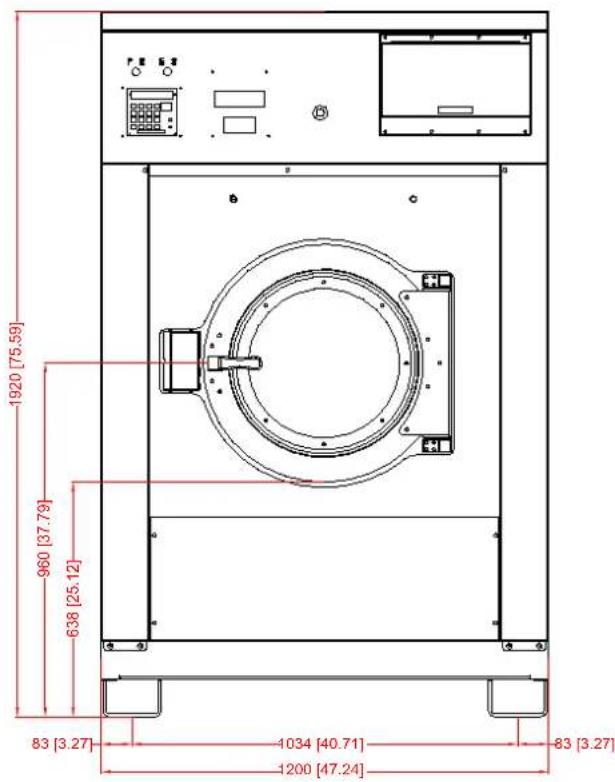 Alliance HF730 - Dimensões HF455, IHF455, IHF100, IS100, CHF100, CS100 - 1