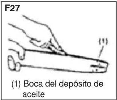 F27 (1) Boca del depósito de aceite