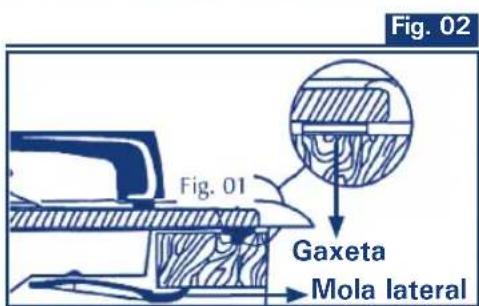 Fig. 02 Fig. 01 Gaxeta Mola lateral