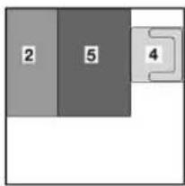 2 5 4