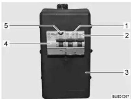 Bürstner IT 664 Ixeo (2012) - Fusible 230 V - 2