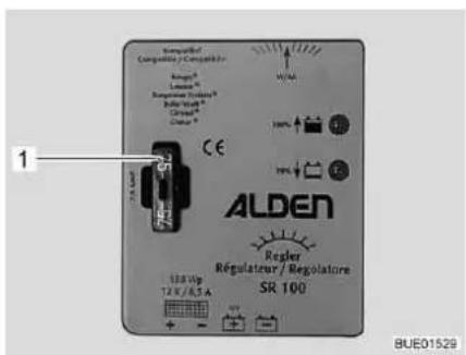 Compulsifier Compatible / Compatible Angle Lemon Temperature (Vacuum) Buffer Mode Control Charge 1 2.5 V CE ALDEN Regler Régulatzer/Regulatore SR 100 100kV BUE01529
