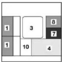 1 3 8 7 1 10 4