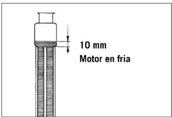 10 mm Motor en fria