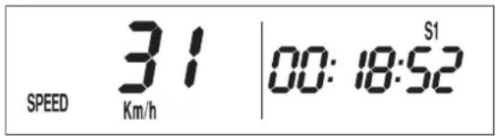 SPEED 31 | 00:18:52 S1 Km/h