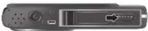 BENQ E1050 - Para remover a bateria: - 1