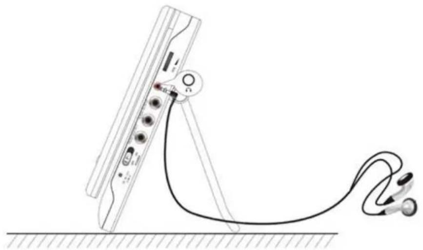 AIRIS LW281 - Conectar los auriculares (accesorio opcional) - 1
