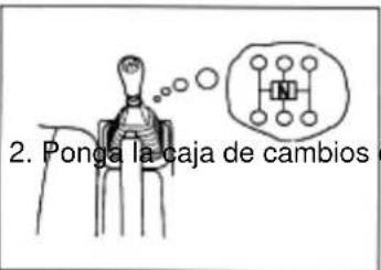 2. Ponga la caja de cambios