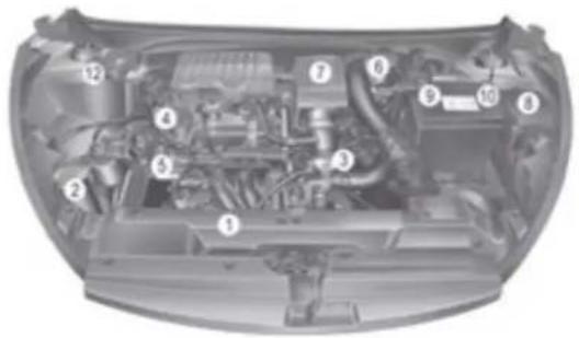 HYUNDAI HB20 (2012) - COMPARTIMENTO DO MOTOR - 1