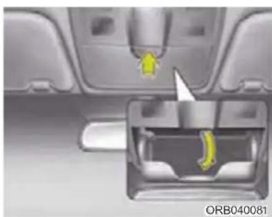 HYUNDAI HB20 (2012) - Porta-óculos (se equipado) - 1