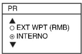 PR ▲ ○ EXT WPT (RMB) ● INTERNO ▼