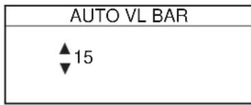AUTO VL BAR ▲ 15
