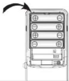 Assa Abloy 4894 - Coloque las baterías - 1