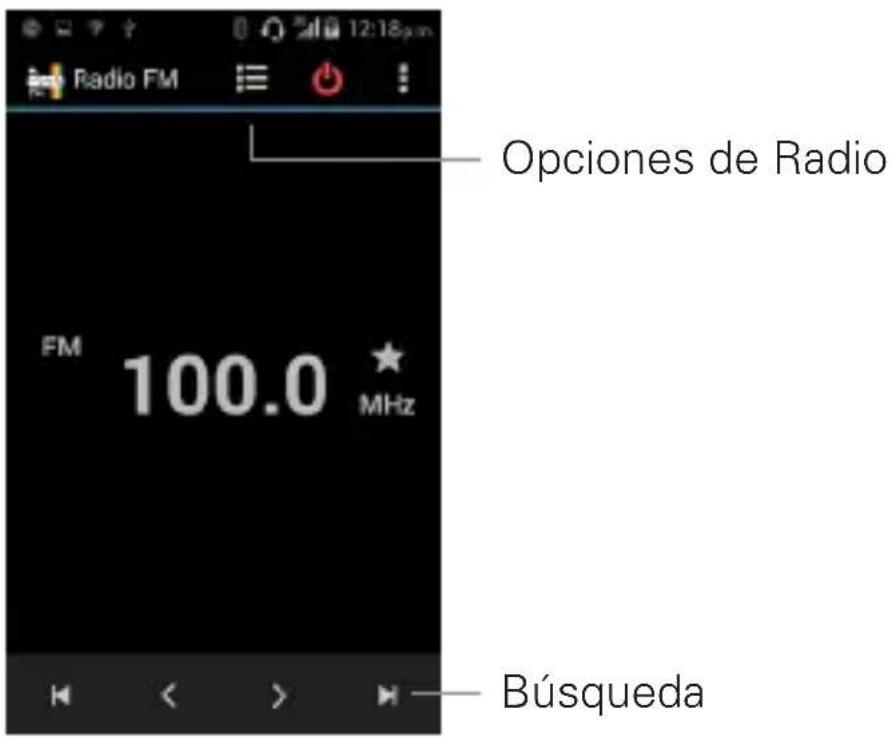 POLAROID PSPC505 - Abra la aplicación de radio FM - 1