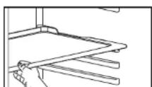 Coldex 391A - Anaqueles del Refrigerador - 1