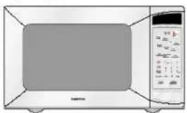 SAMSUNG MW1040SA - Revisando las partes - 1