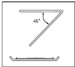 45°