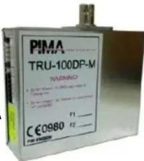 PIMA TRU-100DP-M WARNING C E0980 F1 _ F2 _ PIM ENISON