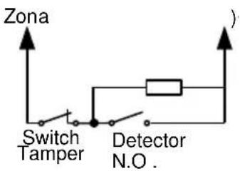Zona Switch Tamper Detector N.O.