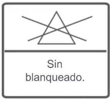 Sin blanqueado.