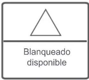 Blanqueado disponible