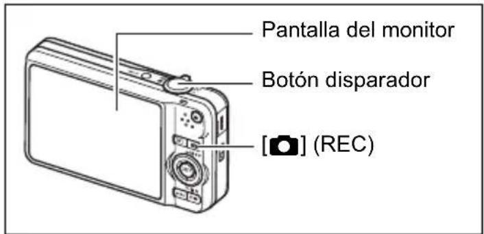 CASIO Exilim Zoom EX-Z90 - Presione [☐] (REC) para encender la cámara. - 2