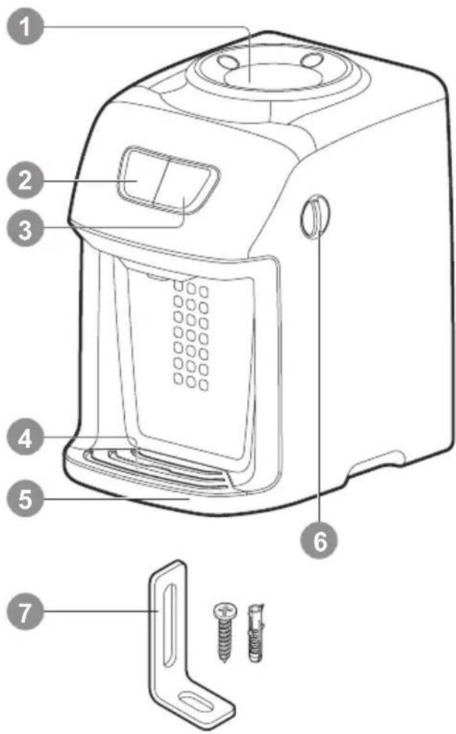 ELECTROLUX BC21X - Descrição do Aparelho - 1