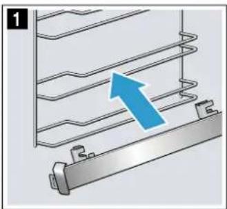 BOSCH HBA2780S0 - Enganchar los rieles de extracción - 1