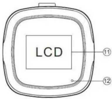 LCD ⑪ ⑫