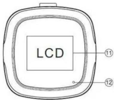 LCD ⑪ ⑫