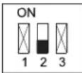 AccessPRO XBS-5000-LN - Funciones adicionales - Configuración del dip switch - 3