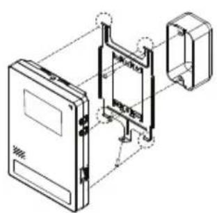 AccessPRO TVPRO-400-MB - ■ Instalación del monitor - 1