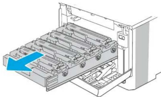 FLY SL600 - Remove and replace the toner cartridges - 2