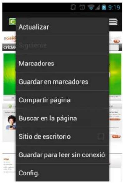 Actualizar Siguiente Marcadores Guardar en marcadores Compartir página Buscar en la página Sitio de escritorio Guardar para leer sin conexió Config.